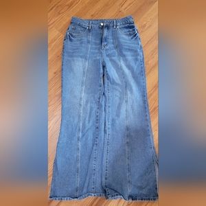 Cider wide leg jeans (M)